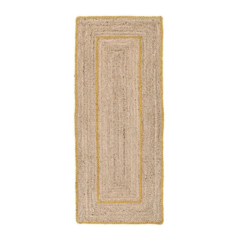 Bizzotto Tappeto Ankit naturale-giallo 60x150