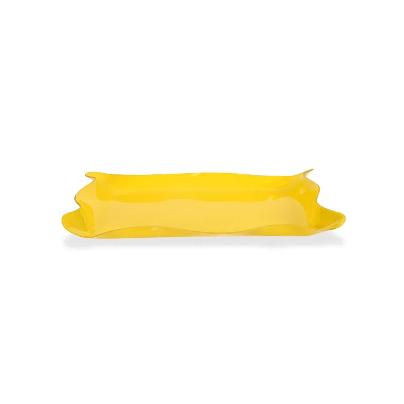 Iplex Drappeggi vassoio rettang. grande Giallo