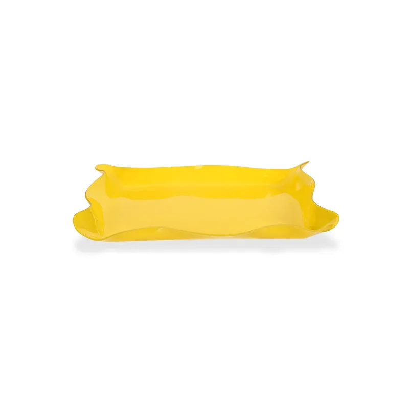 Iplex Drappeggi vassoio rettang. piccolo, giallo