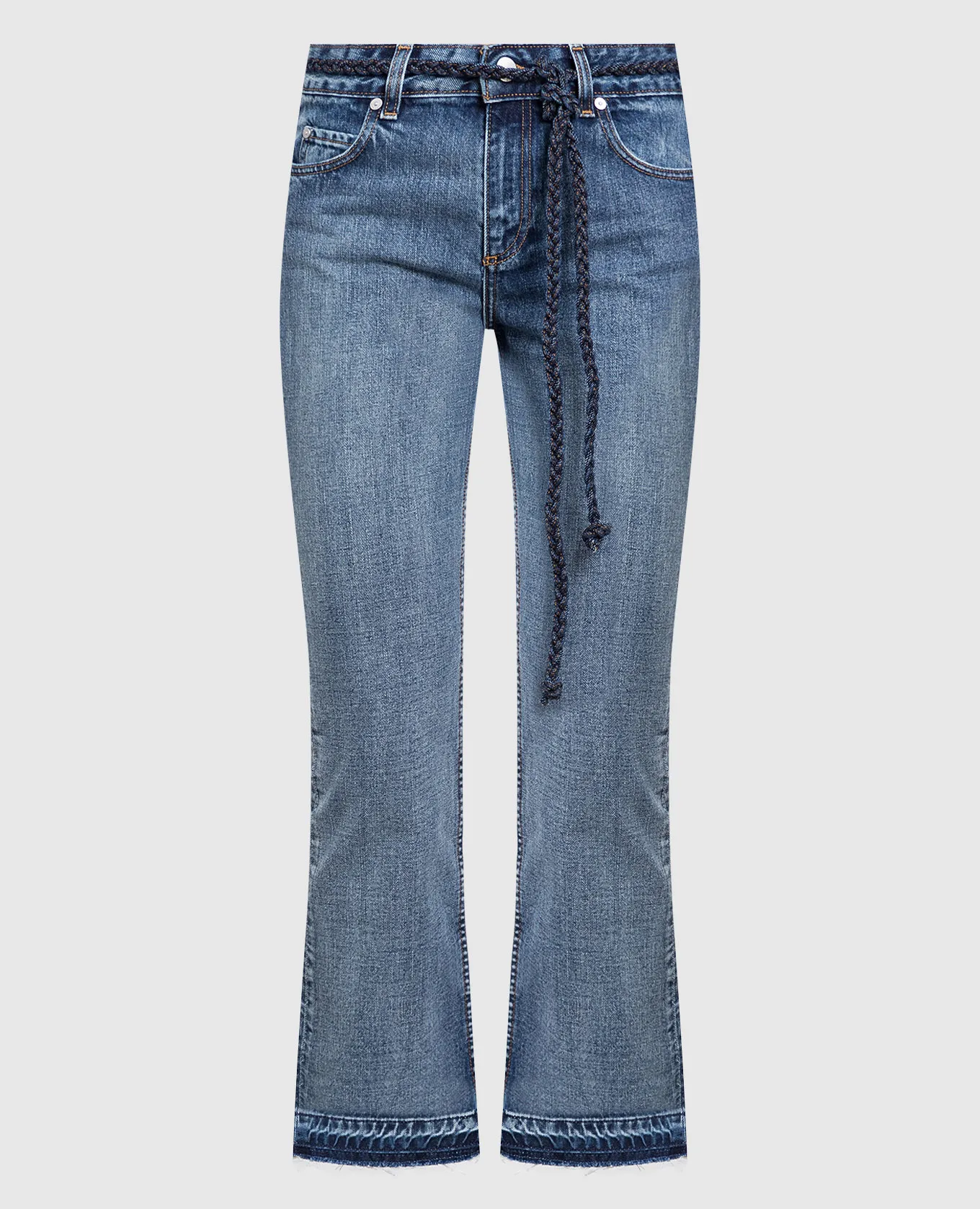 Red Valentino Blue jeans con bordi grezzi XR0DD05P6F9