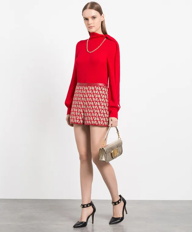 Valentino Tuta rossa Toile Iconographe 2B3VE2B87TD